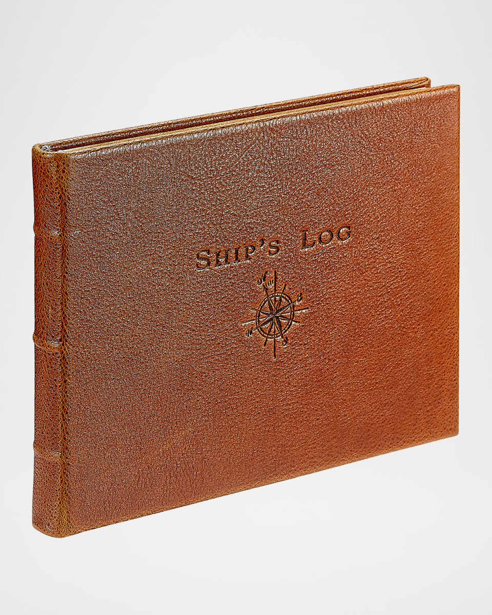 Leather-Bound Ship's Log